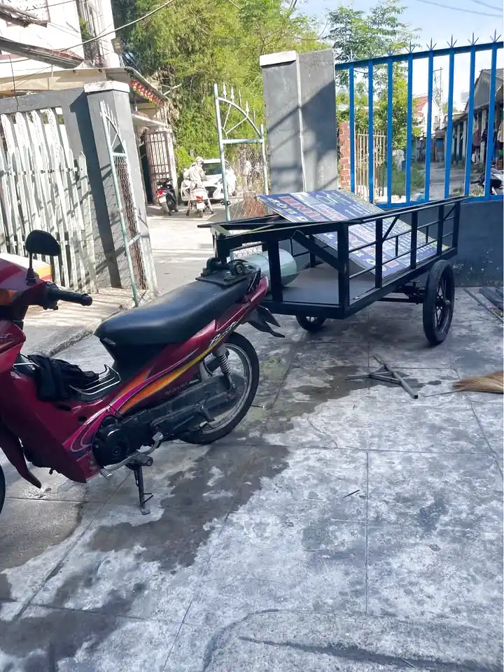 Chở bằng xe bò kéo