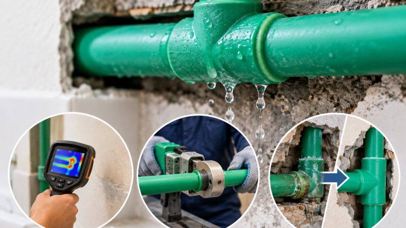 Mối hàn ống PPR bị rò: Sửa cục bộ hay thay ống?