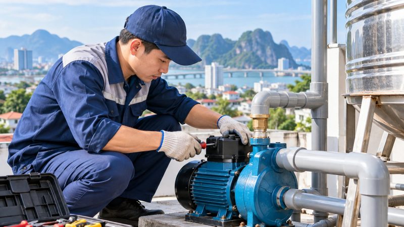 Sửa máy bơm quận Ngũ Hành Sơn: Kiểm tra đúng lỗi