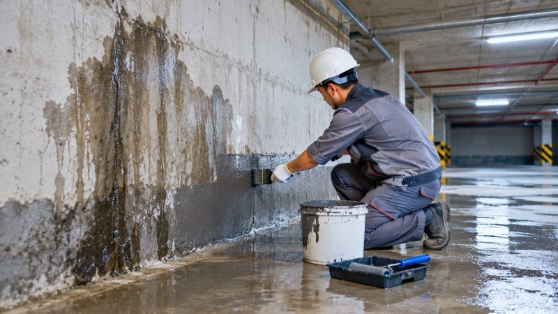 Chống thấm tầng hầm Đà Nẵng: Dấu hiệu và cách xử lý