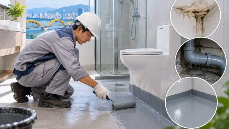 Chống thấm nhà vệ sinh Đà Nẵng theo hiện trạng
