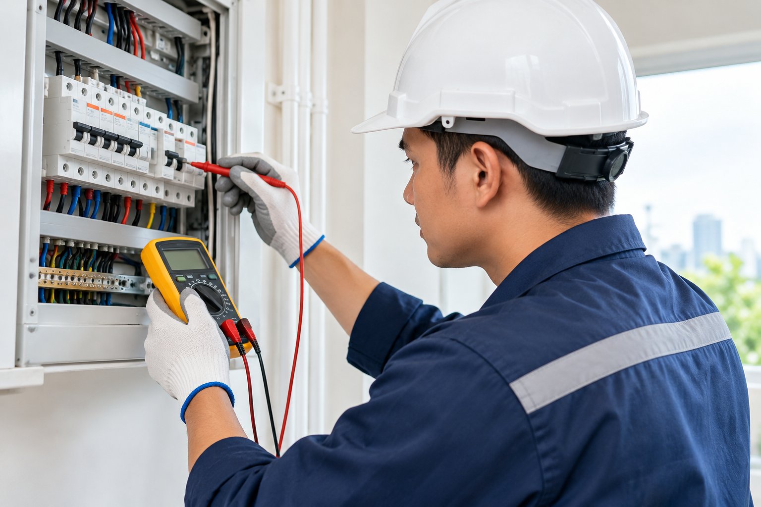 Ảnh minh hoạ: Aptomat chống giật không nhảy khi bấm TEST: Xử lý