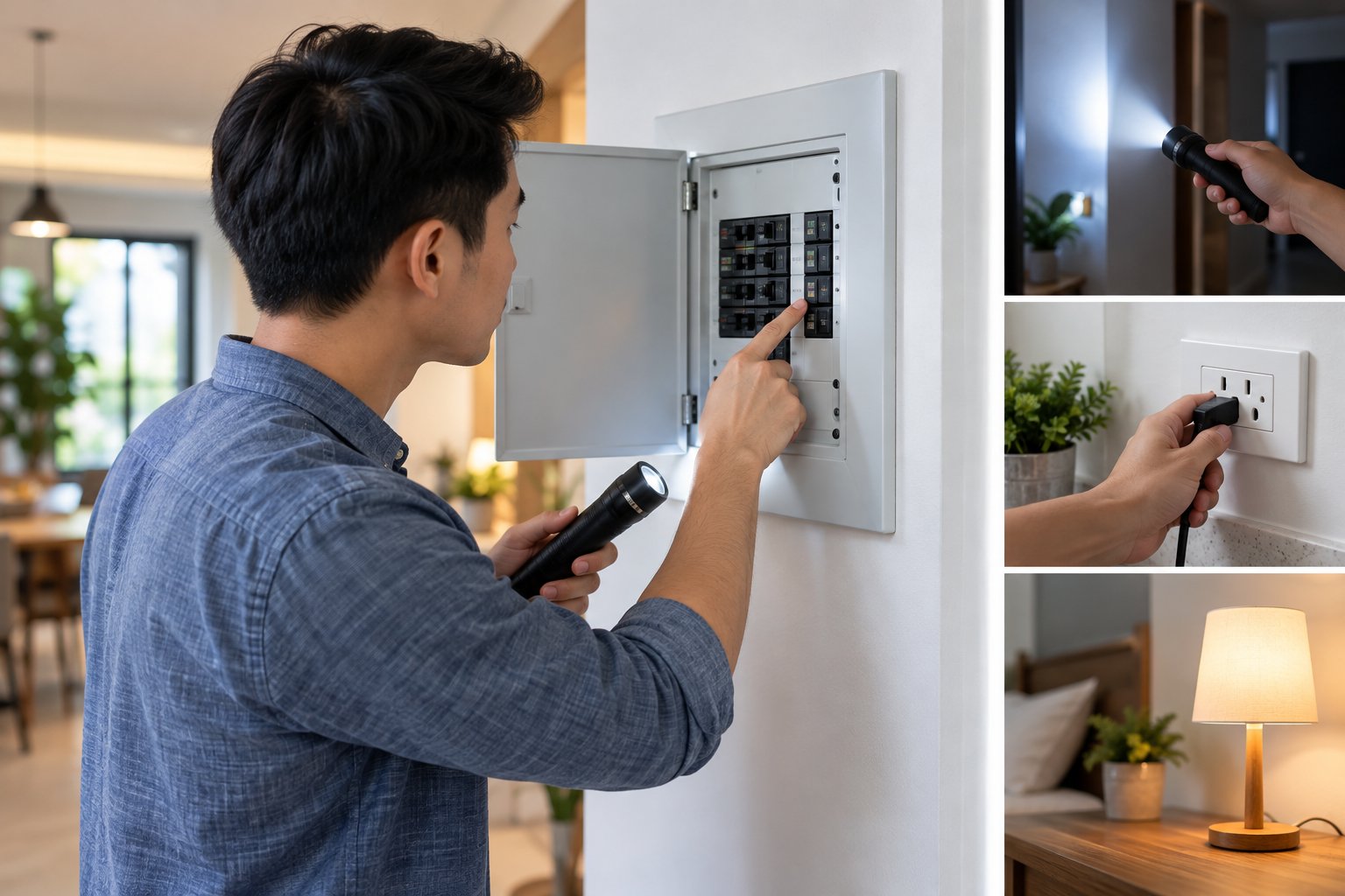 Nhà mất điện một phần: Cách khoanh vùng an toàn 1 Ảnh minh hoạ: Nhà mất điện một phần: Cách khoanh vùng an toàn