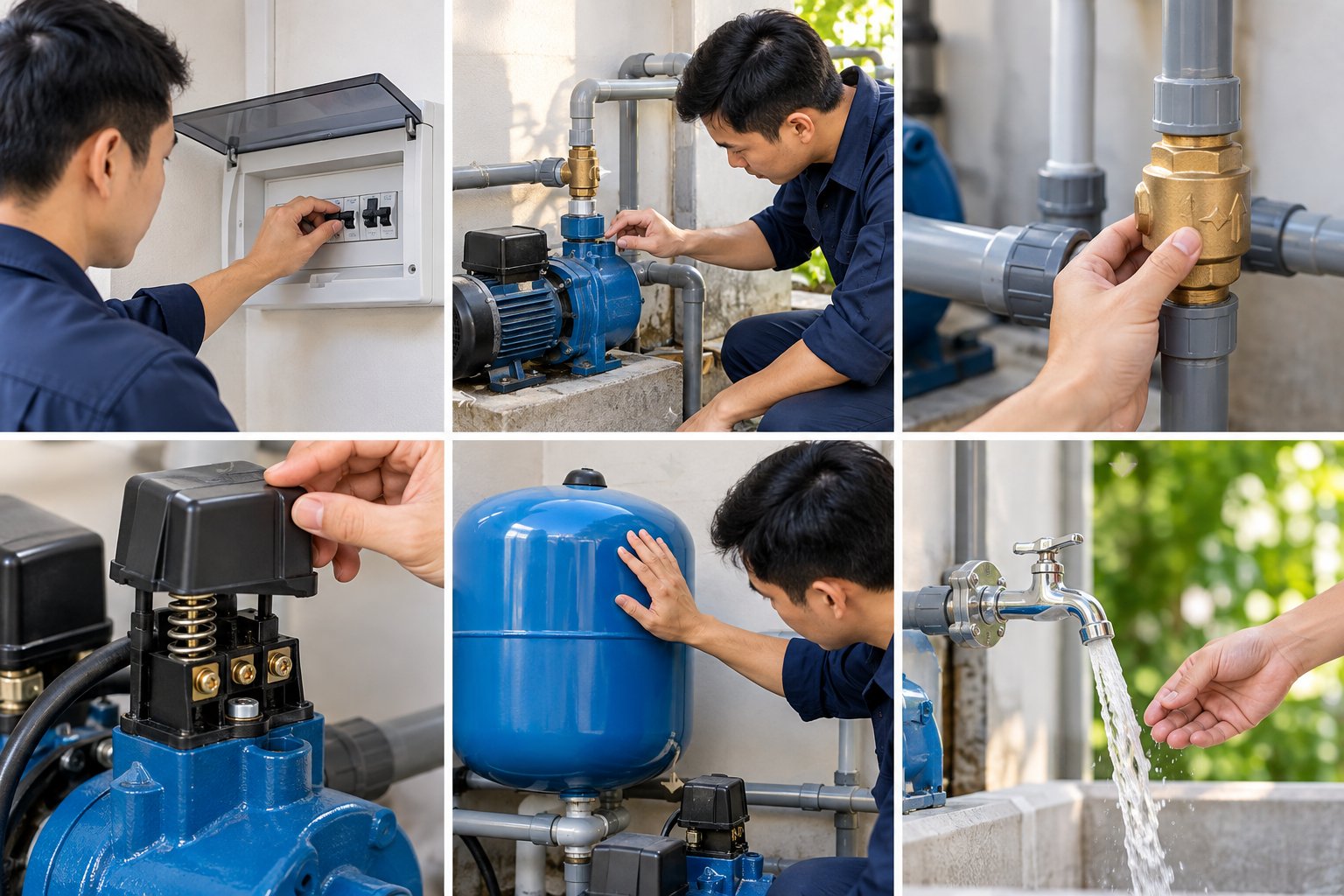 Máy bơm tự bật tắt liên tục: Nguyên nhân, cách kiểm tra 2 Ảnh minh hoạ: Máy bơm tự bật tắt liên tục: Nguyên nhân, cách kiểm tra