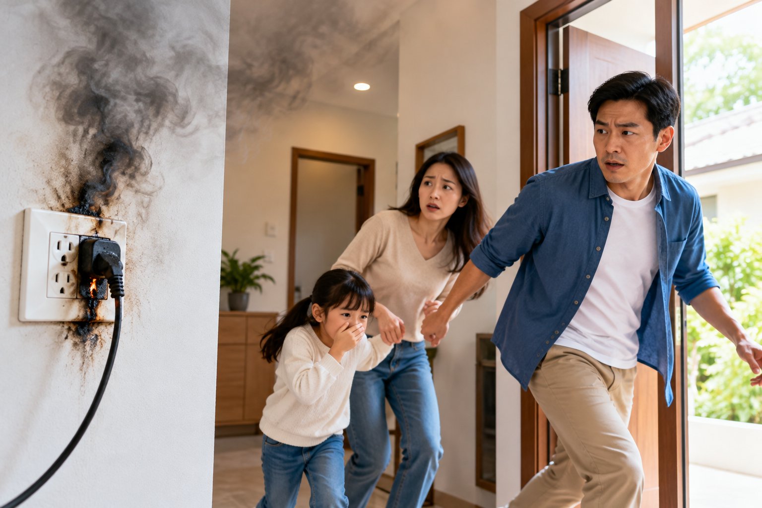 Ảnh minh hoạ: Điện trong nhà có mùi khét: Cách xử lý an toàn