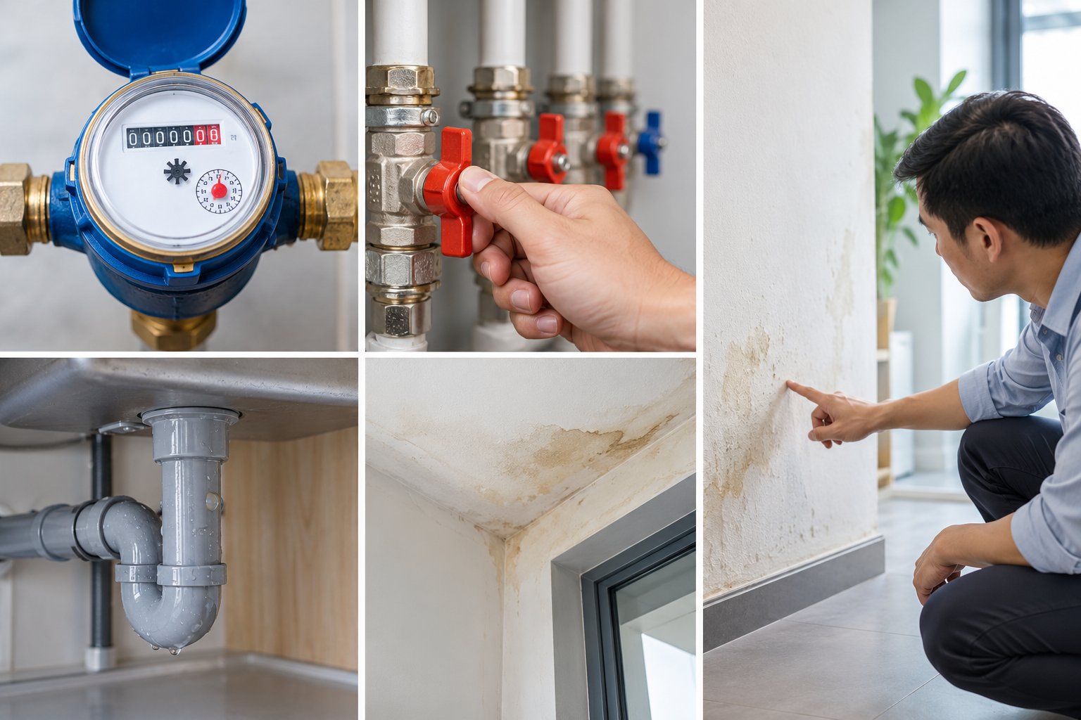 Cách phát hiện rò rỉ nước âm tường không đục phá 1 Ảnh minh hoạ: Cách phát hiện rò rỉ nước âm tường không đục phá