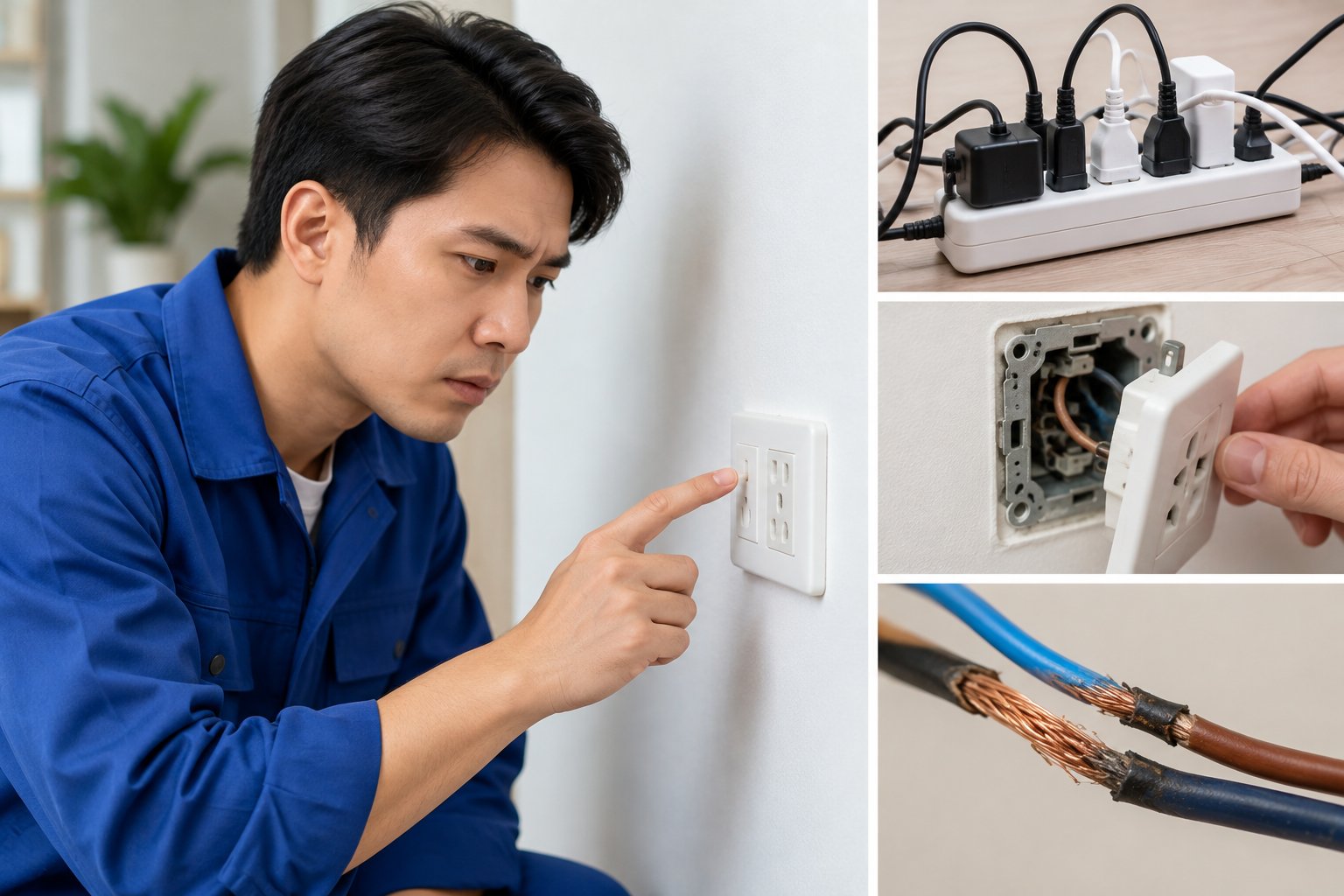 Ổ cắm điện bị nóng: Dấu hiệu và cách ngắt điện 1 Ảnh minh hoạ: Ổ cắm điện bị nóng: Dấu hiệu và cách ngắt điện