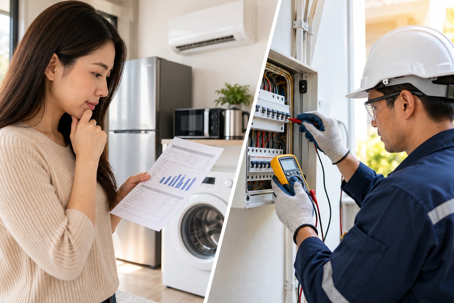 Tiền điện tăng bất thường: Cách kiểm tra an toàn 2 Ảnh minh hoạ: Tiền điện tăng bất thường: Cách kiểm tra an toàn