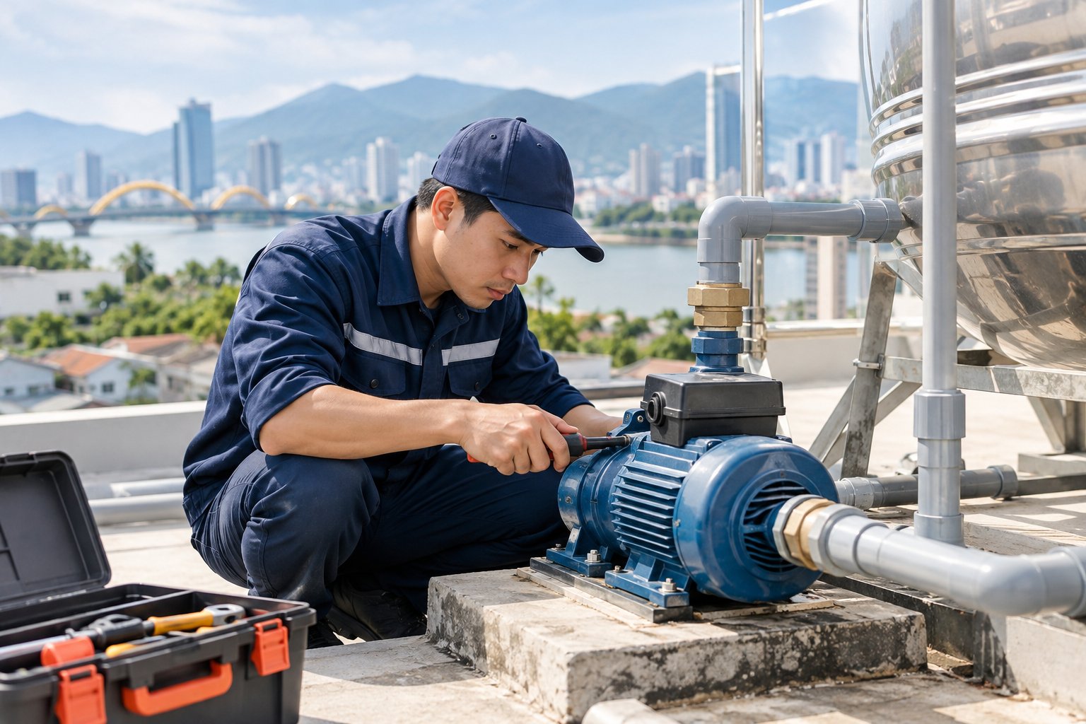 Ảnh minh hoạ: Máy bơm không lên nước: Nguyên nhân và cách xử lý