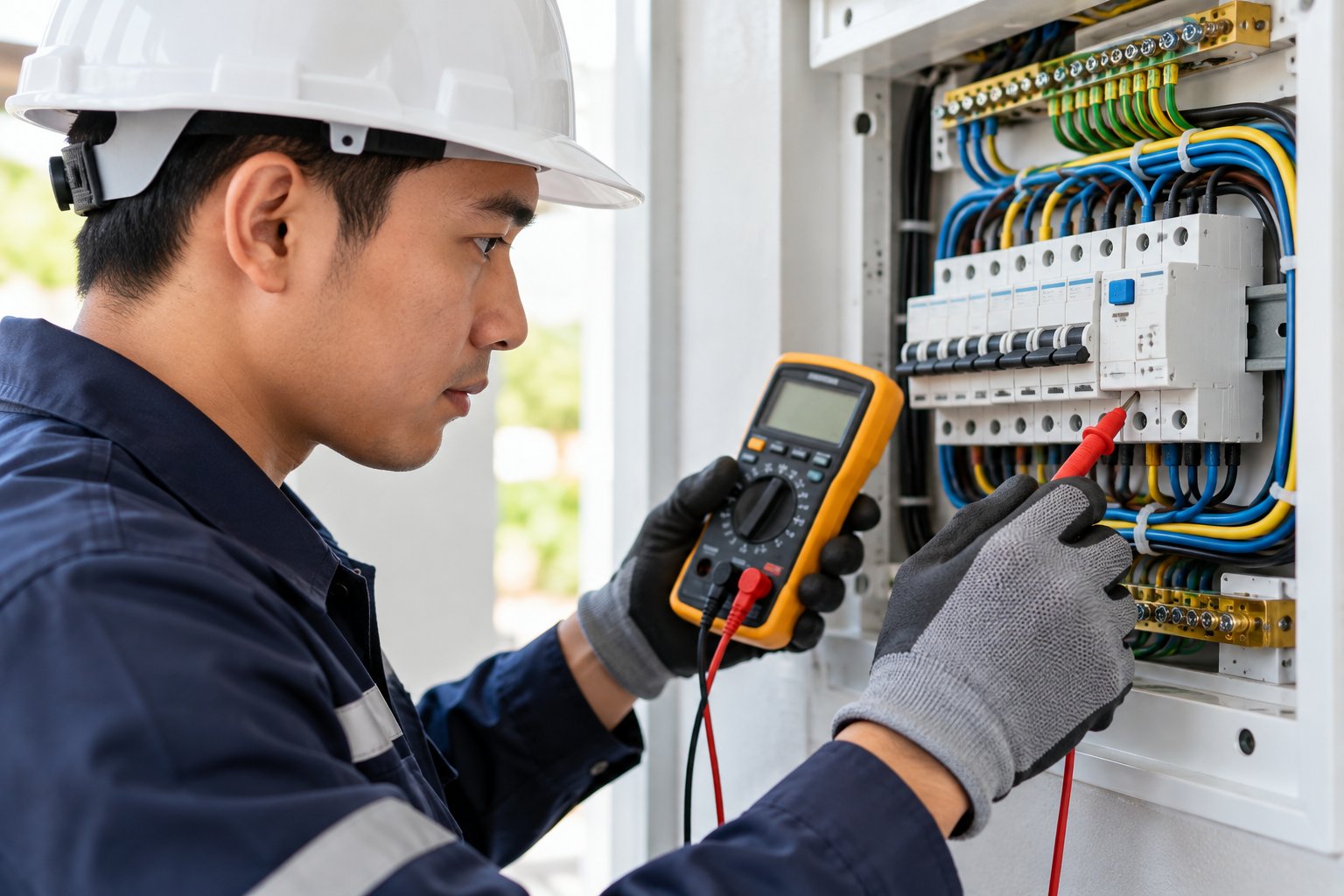 Ảnh minh hoạ: Aptomat chống giật không nhảy khi bấm TEST: Xử lý