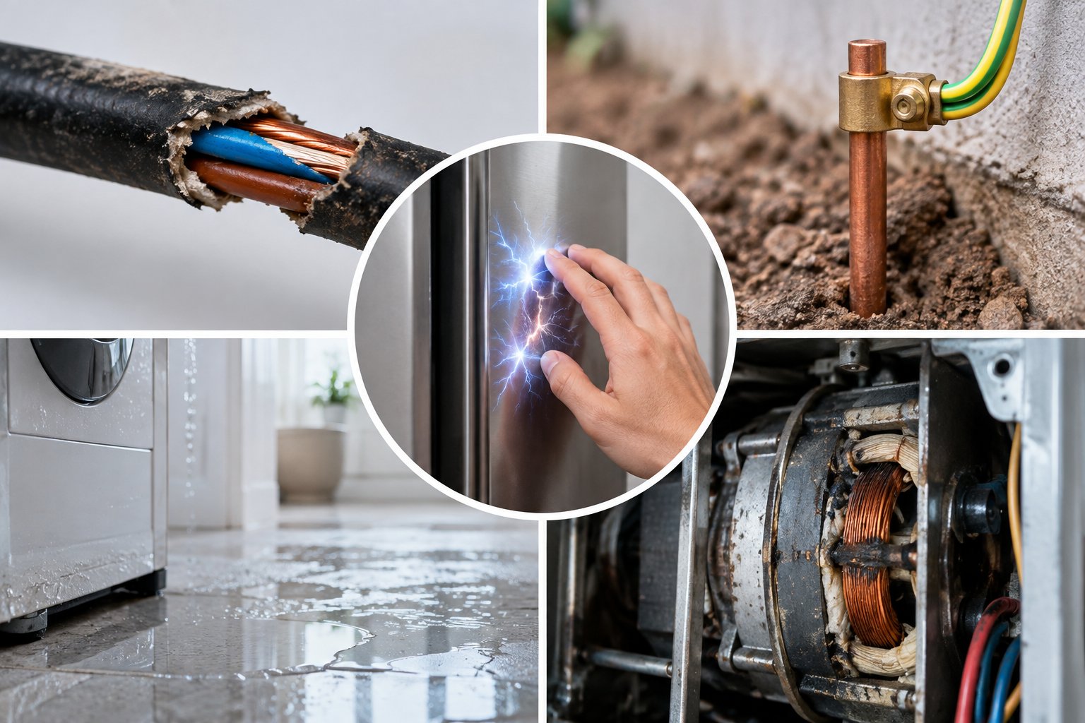 Thiết bị điện bị rò ra vỏ: Dấu hiệu, cách xử lý 1 Ảnh minh hoạ: Thiết bị điện bị rò ra vỏ: Dấu hiệu, cách xử lý