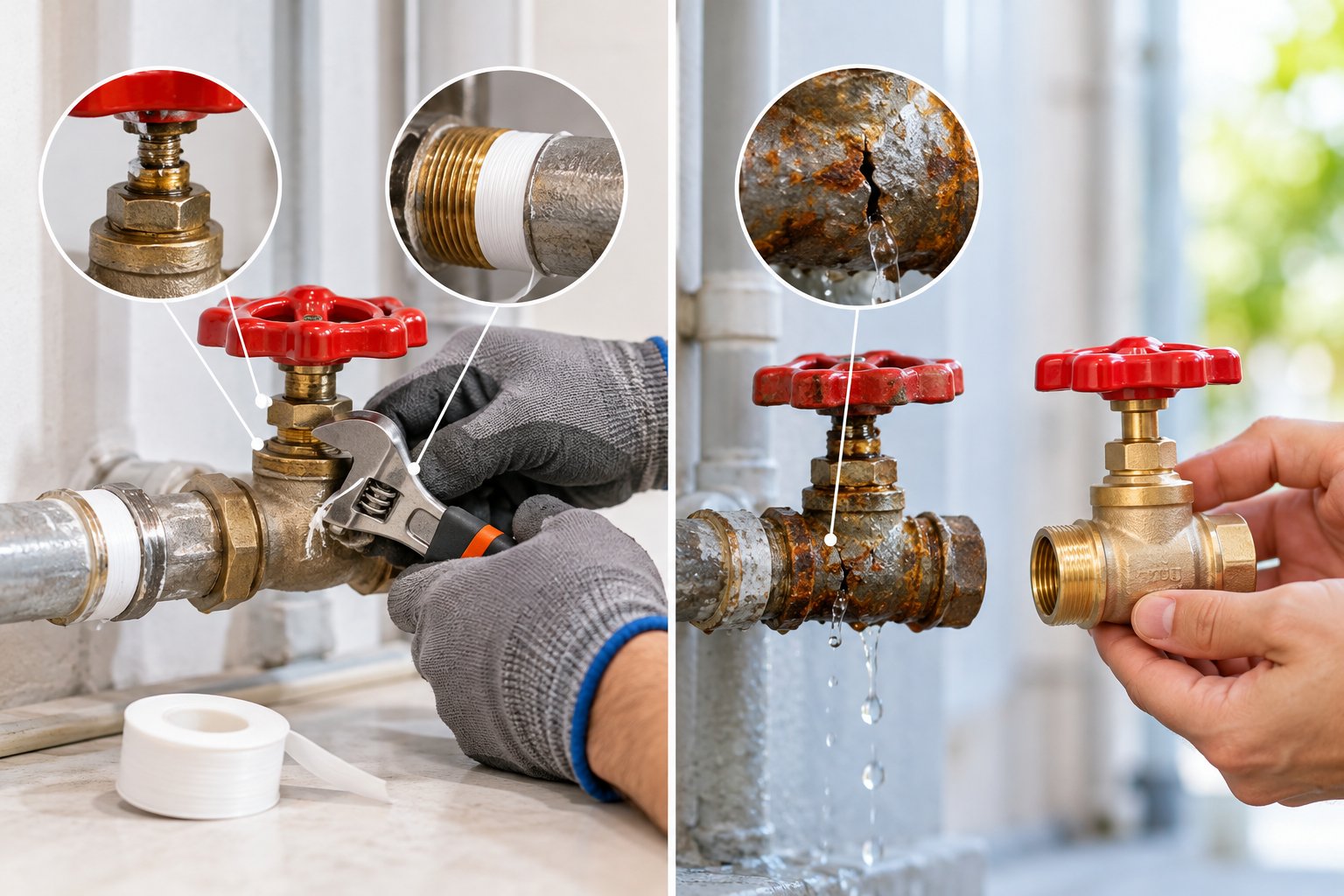 Van khóa nước bị rò: Cách xác định và xử lý 2 Ảnh minh hoạ: Van khóa nước bị rò: Cách xác định và xử lý