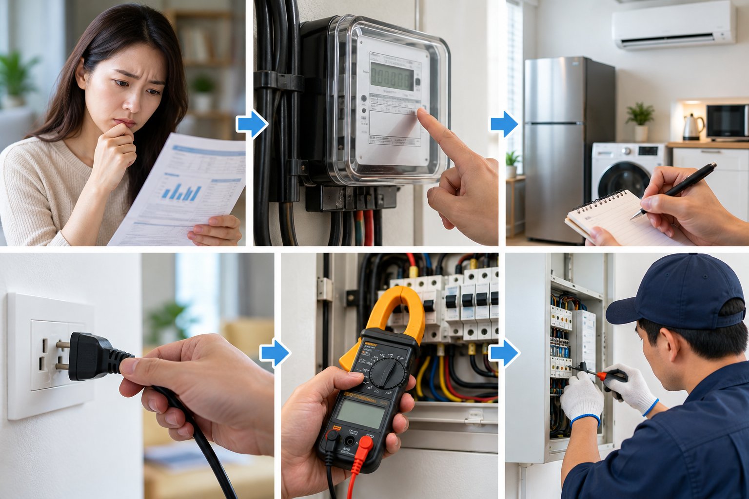 Tiền điện tăng bất thường: Cách kiểm tra an toàn 1 Ảnh minh hoạ: Tiền điện tăng bất thường: Cách kiểm tra an toàn
