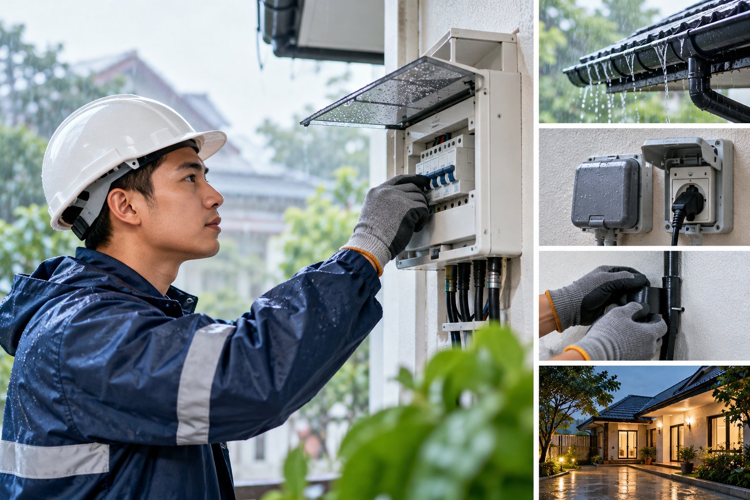 Chập điện sau mưa: Quy trình ngắt điện an toàn 3 Ảnh minh hoạ: Chập điện sau mưa: Quy trình ngắt điện an toàn