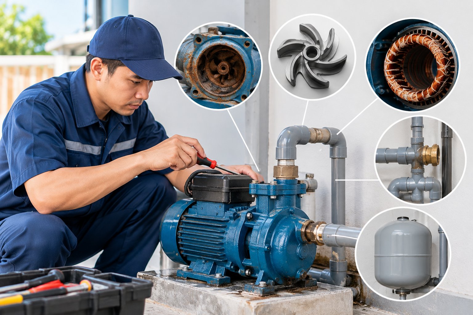 Sửa máy bơm quận Liên Chiểu: Kiểm tra đúng lỗi 5 Ảnh minh hoạ: Sửa máy bơm quận Liên Chiểu: Kiểm tra đúng lỗi