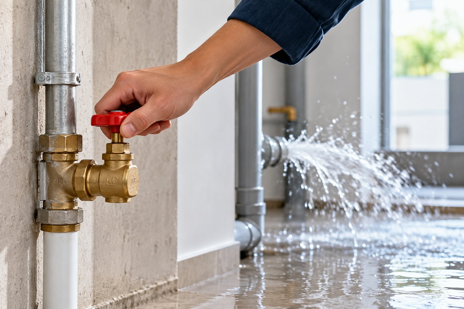 Ống nước bị bục: Cách khóa nước và xử lý khẩn cấp 1 Ảnh minh hoạ: Ống nước bị bục: Cách khóa nước và xử lý khẩn cấp