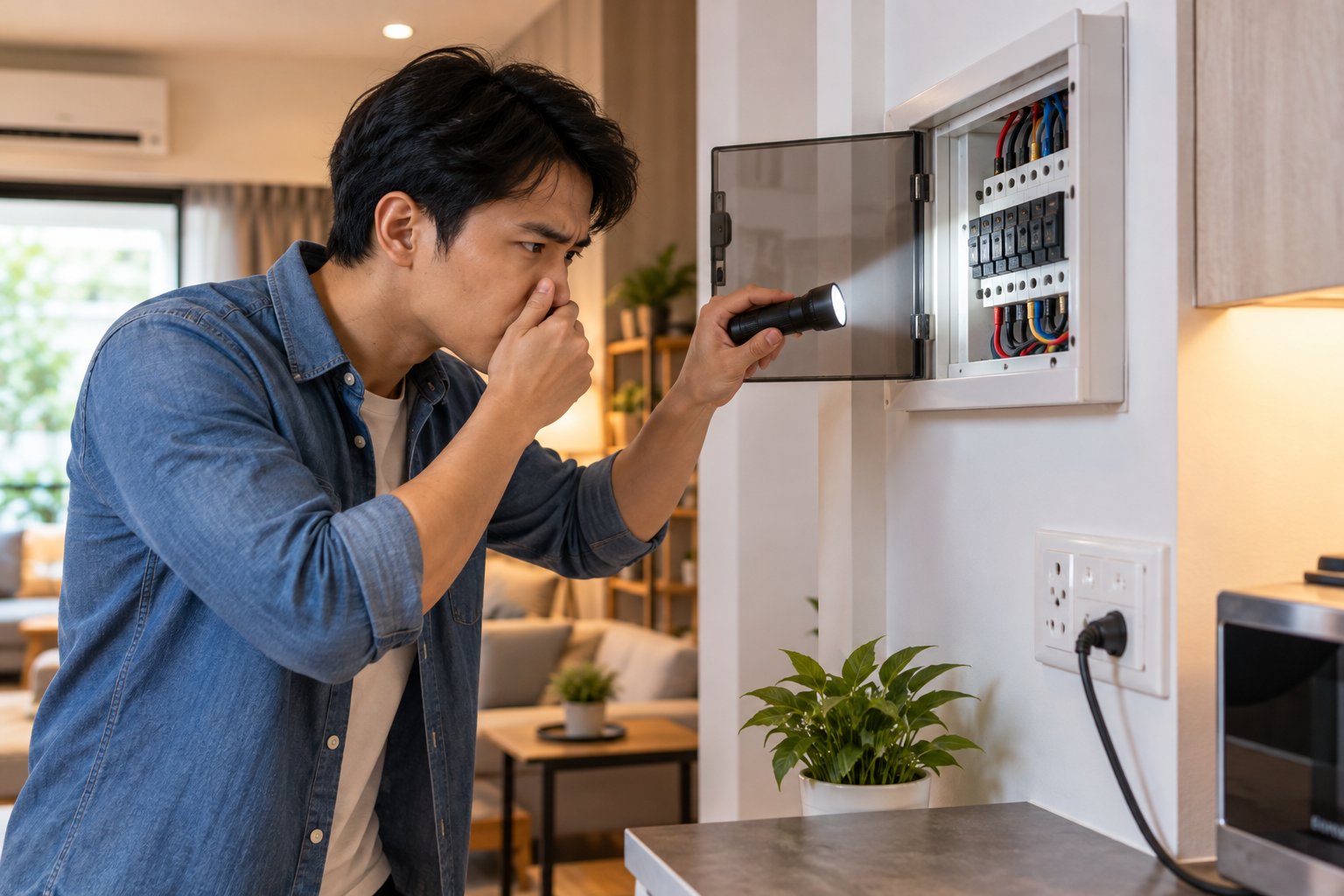 Ảnh minh hoạ: Điện trong nhà có mùi khét: Cách xử lý an toàn